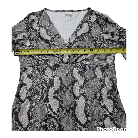 H&M Snake skinned pattern Body Suit - Picture 3 of 5